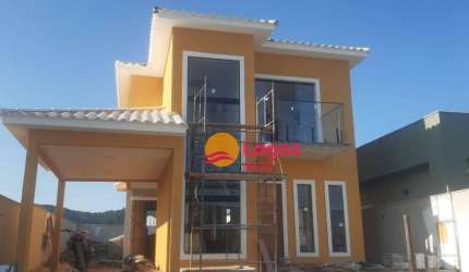 Casa com 2 dormitórios à venda, 90 m² por R$ 520.000,00 - Pindobas - Maricá/RJ