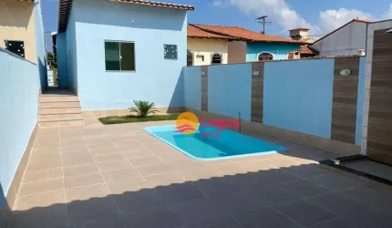 Casa a 1 Quadra da Praia de Cordeirinho à venda, 110 m² por R$ 470.000 - Cordeirinho - Maricá/RJ