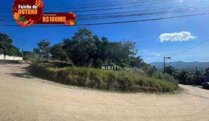 Terreno à venda, 371 m² por R$ 180.000,00 - Jacaroá - Maricá/RJ