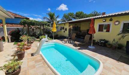 Casa com 3 dormitórios à venda, 157 m² por R$ 650.000,00 - Caxito - Maricá/RJ