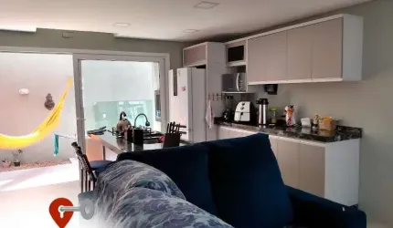 EXCELENTE DUPLEX MOBILIADO E DECORADO