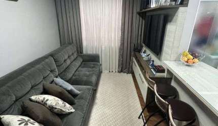 Apartamento com 2 dormitórios à venda, 42 m² por R$ 290.000 - Canhema - Diadema/SP