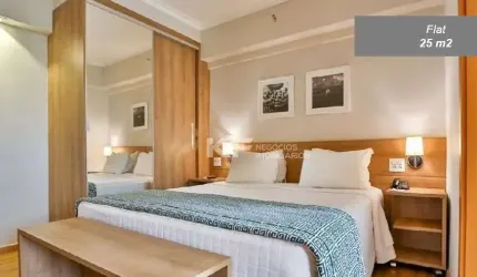 Apartamento Flat mobiliado à venda Vilaboin - Hotel Transamérica - Jardim Califórnia - Ribeirão Preto/SP