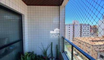 Apartamento com 2 dormitórios à venda, 81 m² por R$ 490.000,00 - Vila Guilhermina - Praia Grande/SP