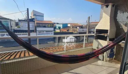 Casa com 3 dormitórios à venda, 106 m² por R$ 480.000,00 - Tude Bastos - Praia Grande/SP