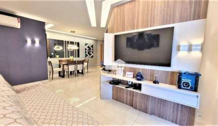 Apartamento com 3 dormitórios à venda, 122 m² por R$ 1.225.000,00 - Canto do Forte - Praia Grande/SP