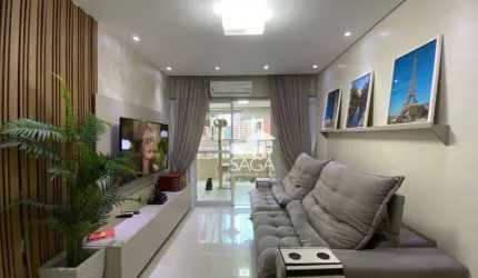 Apartamento com 2 dormitórios à venda, 87 m² por R$ 720.000,00 - Canto do Forte - Praia Grande/SP