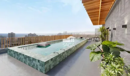 Entrada de R$ 80.786,64! Apartamento com 2 dormitórios à venda, 76 m² por R$ 673.222 - Canto do Forte - Praia Grande/SP