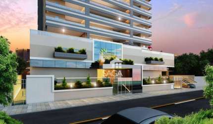 Apartamento com 2 dormitórios à venda, 81 m² por R$ 786.412,92 - Canto do Forte - Praia Grande/SP