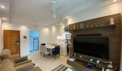Apartamento com 2 dormitórios à venda, 87 m² por R$ 690.000,00 - Boqueirão - Praia Grande/SP