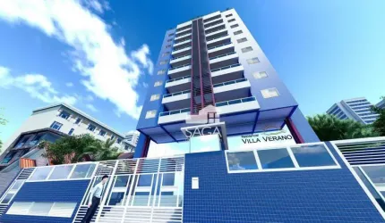 Apartamento com 1 dormitório à venda, 47 m² por R$ 375.250,00 - Vila Guilhermina - Praia Grande/SP