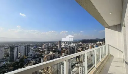 Apartamento com 2 dormitórios à venda, 83 m² por R$ 750.000,00 - Vila Guilhermina - Praia Grande/SP