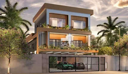 Casa com 2 dormitórios à venda, 57 m² por R$ 400.000,00 - Vila Guilhermina - Praia Grande/SP
