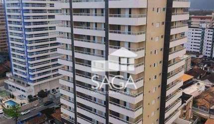 Apartamento com 2 dormitórios à venda, 85 m² por R$ 579.000,00 - Aviação - Praia Grande/SP