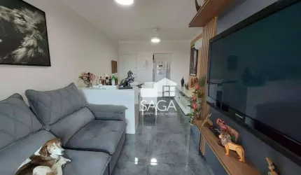 Apartamento com 2 dormitórios à venda, 87 m² por R$ 690.000,00 - Boqueirão - Praia Grande/SP
