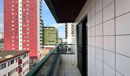 Apartamento com 3 dormitórios à venda, 100 m² por R$ 420.000,00 - Ocian - Praia Grande/SP