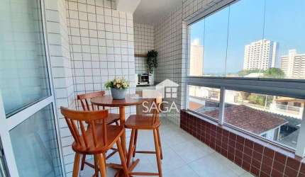Apartamento com 2 dormitórios à venda, 68 m² por R$ 410.000,00 - Maracanã - Praia Grande/SP