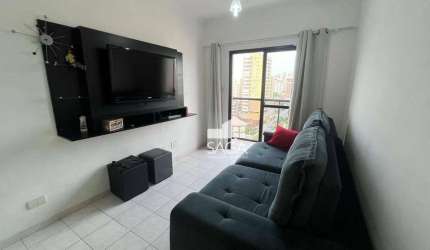 Apartamento com 1 dormitório à venda, 57 m² por R$ 286.000,00 - Tupi - Praia Grande/SP