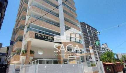 Apartamento com 2 dormitórios à venda, 67 m² por R$ 450.000,00 - Caiçara - Praia Grande/SP