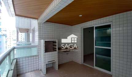 Apartamento com 2 dormitórios à venda, 99 m² por R$ 600.000,00 - Vila Guilhermina - Praia Grande/SP