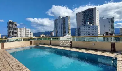 Apartamento com 2 dormitórios à venda, 61 m² por R$ 370.000,00 - Vilamar - Praia Grande/SP