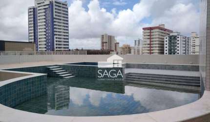 Apartamento com 2 dormitórios à venda, 85 m² por R$ 465.000,00 - Aviação - Praia Grande/SP