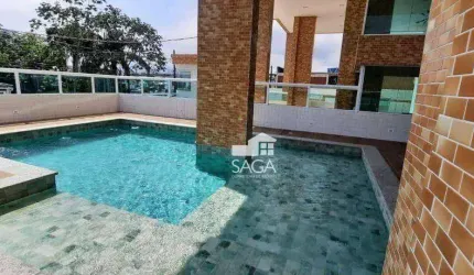 Apartamento com 2 dormitórios à venda, 69 m² por R$ 450.000,00 - Vila Guilhermina - Praia Grande/SP