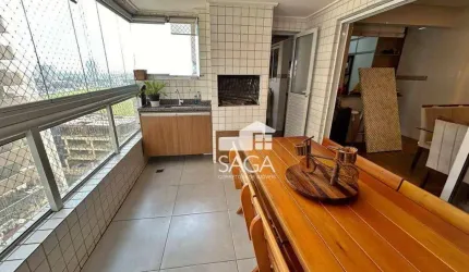 Apartamento com 3 dormitórios à venda, 128 m² por R$ 1.300.000,00 - Vila Guilhermina - Praia Grande/SP