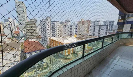 Apartamento com 2 dormitórios, 85 m² - venda por R$ 450.000,00 ou aluguel por R$ 3.400,00/mês - Vila Guilhermina - Praia Grande/SP