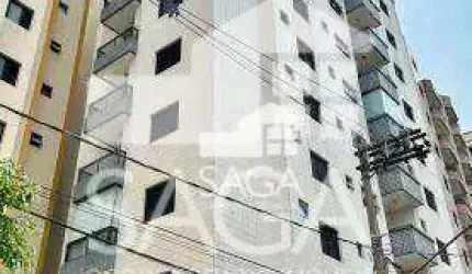 Apartamento com 1 dormitório à venda, 54 m² por R$ 320.000,00 - Aviação - Praia Grande/SP