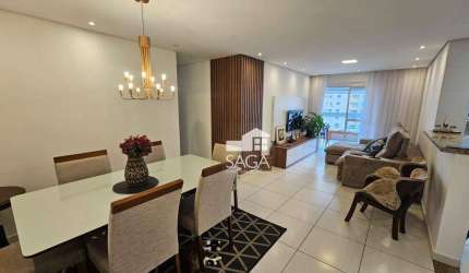 Porteira fechada! Apartamento com 3 dormitórios à venda, 126 m² por R$ 1.060.000 - Aviação - Praia Grande/SP