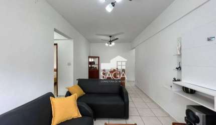 Apartamento com 2 dormitórios à venda, 78 m² por R$ 360.000 - Aviação - Praia Grande/SP