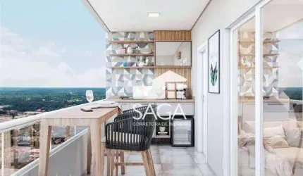 Apartamento com 2 dormitórios à venda, 84 m² por R$ 635.000 - Canto do Forte - Praia Grande/SP