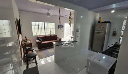 Casa com 2 dormitórios para alugar, 125 m² por R$ 4.200,00/ano - Vila Guilhermina - Praia Grande/SP