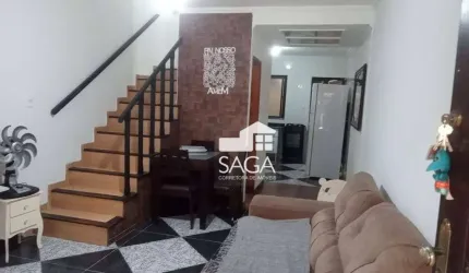 Casa com 2 dormitórios à venda, 75 m² por R$ 330.000 - Maracanã - Praia Grande/SP