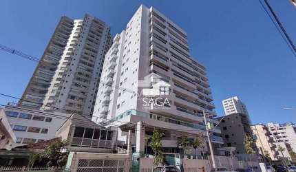 Apartamento com 2 dormitórios à venda, 77 m² por R$ 680.000 - Canto do Forte - Praia Grande/SP