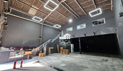 Galpão para alugar, 396 m² por R$ 12.500,00/mês - Boqueirão - Praia Grande/SP