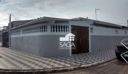 Casa com 3 dormitórios à venda, 106 m² por R$ 430.000,00 - Vila Assunção - Praia Grande/SP