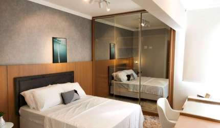 Apartamento com 1 dormitório à venda, 46 m² por R$ 348.000,00 - Vila Guilhermina - Praia Grande/SP