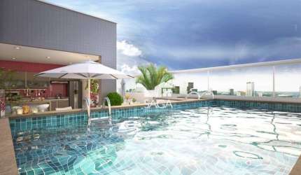 Apartamento com 2 dormitórios à venda, 76 m² por R$ 626.826,60 - Vila Guilhermina - Praia Grande/SP