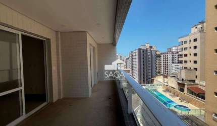 Apartamento com 1 dormitório à venda, 59 m² por R$ 450.000,00 - Vila Guilhermina - Praia Grande/SP