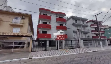 Apartamento com 1 dormitório à venda, 58 m² por R$ 275.000,00 - Vila Guilhermina - Praia Grande/SP