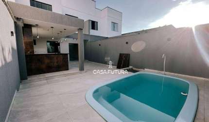 Casa com 3 dormitórios à venda, 134 m² por R$ 630.000,00 - Vale do Sol - Pinheiral/RJ
