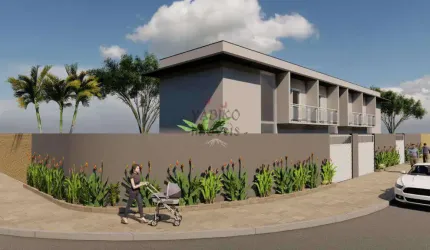 Casas em construção, no JD Vista Linda, Bertioga.