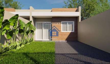 Casas Financiáveis para Venda em Pontal do Paraná, Canoas, 2 dormitórios, 1 suíte, 1 banheiro, 1 vaga