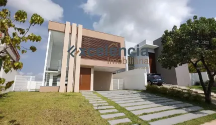 Casa duplex com 5 quartos, 392,17m2 de terreno, no Alphaville Litoral Norte!
