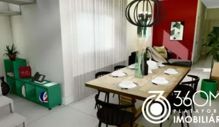Cobertura para Venda em Santo André, Parque das Nações, 2 dormitórios, 1 banheiro, 1 vaga