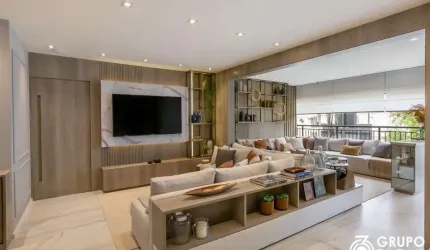 Apartamento para Venda em São Paulo, Vila Dom Pedro I, 3 dormitórios, 3 suítes, 4 banheiros, 2 vagas