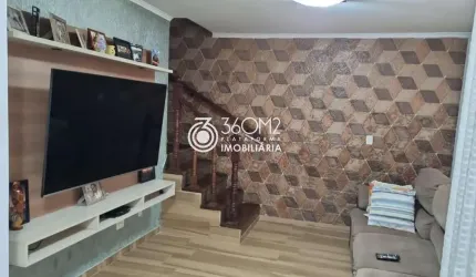 Sobrado para Venda em Santo André, Vila Marina, 3 dormitórios, 3 suítes, 5 banheiros, 2 vagas