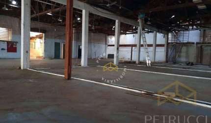 Barracão Comercial à venda, Vila Nova, Campinas - BA0112.